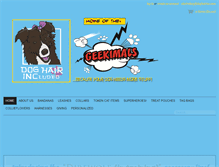 Tablet Screenshot of doghairinc.com